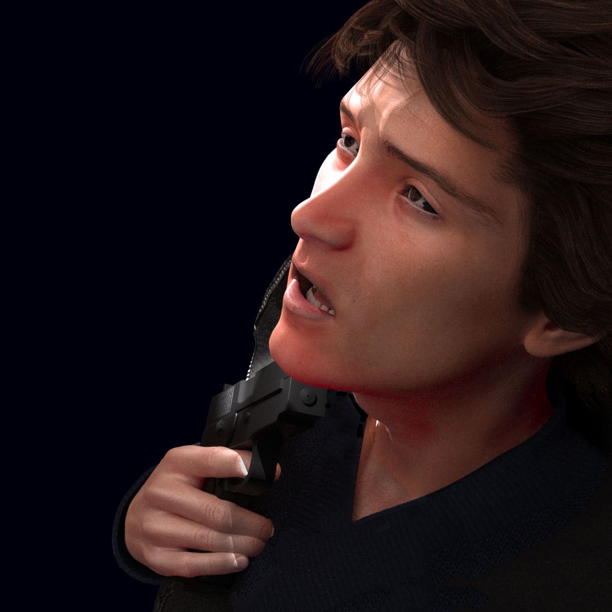 Image - Robert with gun to his head