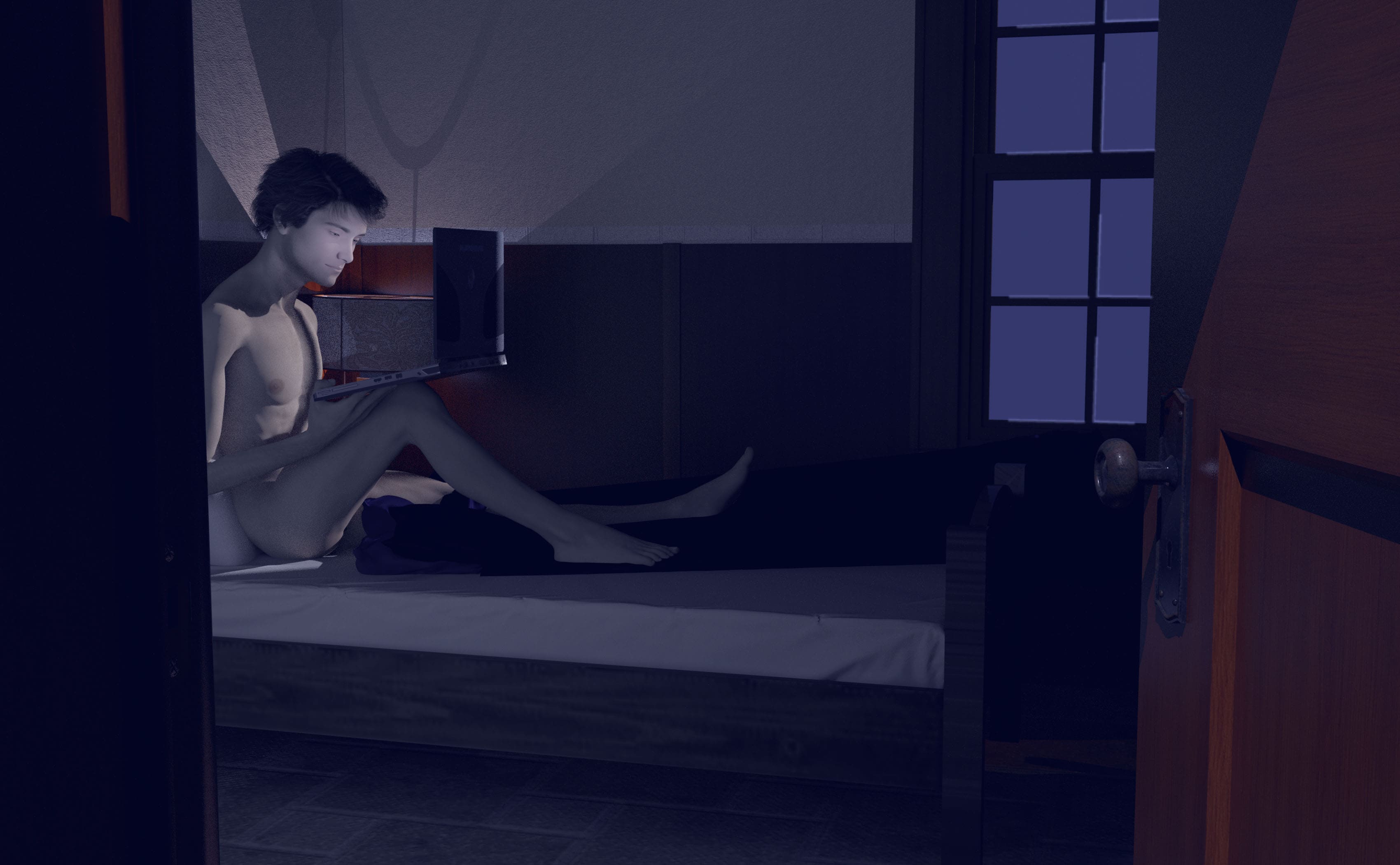 Image - Robert masterbating